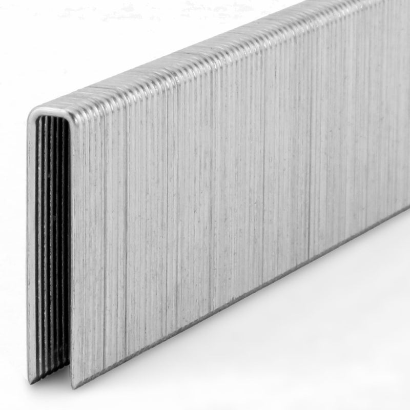 Powernail PS18112 18 Gauge 1/4 Inch Narrow Crown Staples, 1-1/8 Inch Length Heavy Duty Galvanized Chisel Point Staples for Electric or Pneumatic Narrow Crown Stapler Guns (Box of 5,000) - Image 3